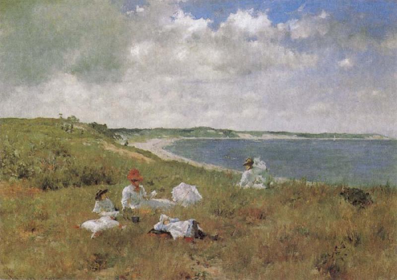 William Merrit Chase Leisure oil painting picture